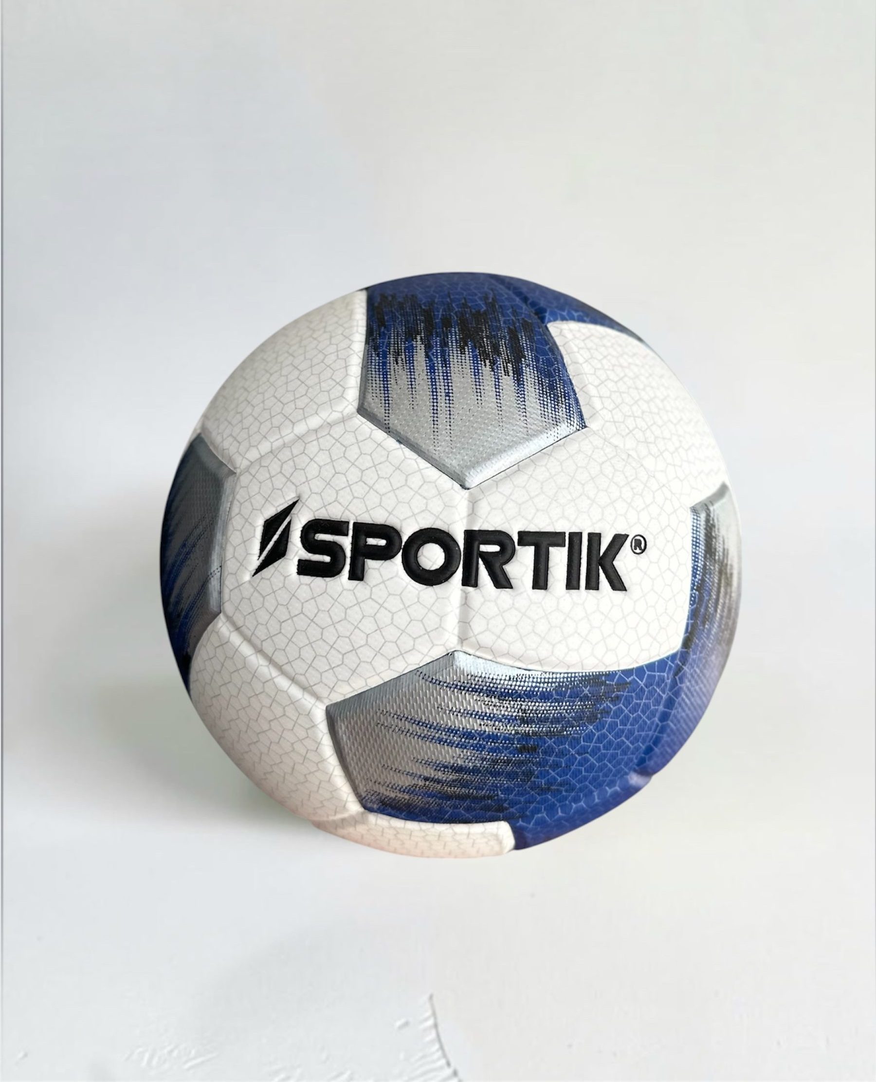 Balón de Fútbol Competencia No.4 Gris Azul