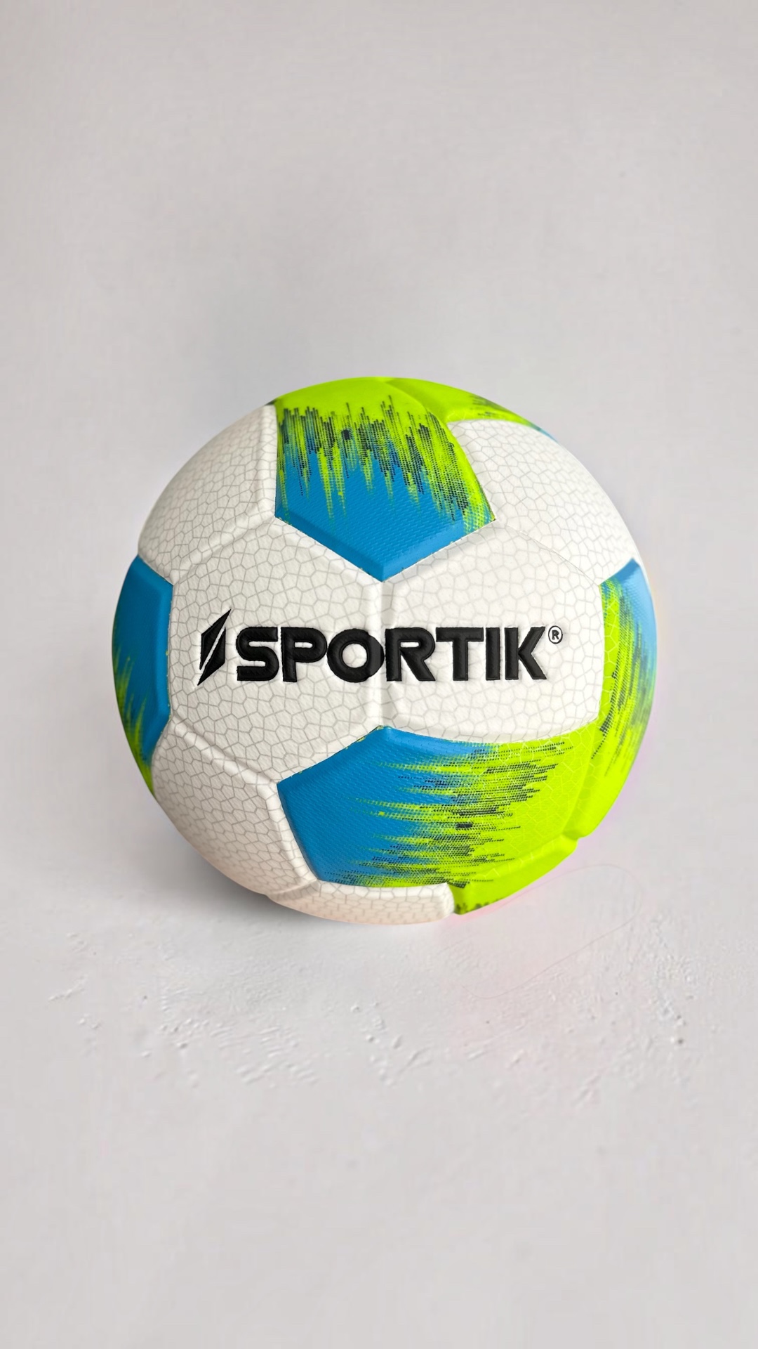 Balón de Fútbol Competencia No.4 Verde Azul