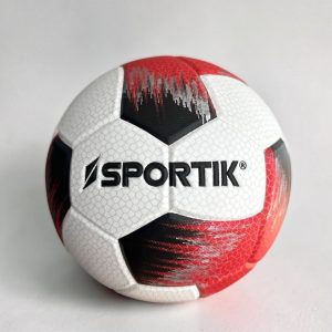 Balón de Fútbol Competencia No.4 Rojo Negro