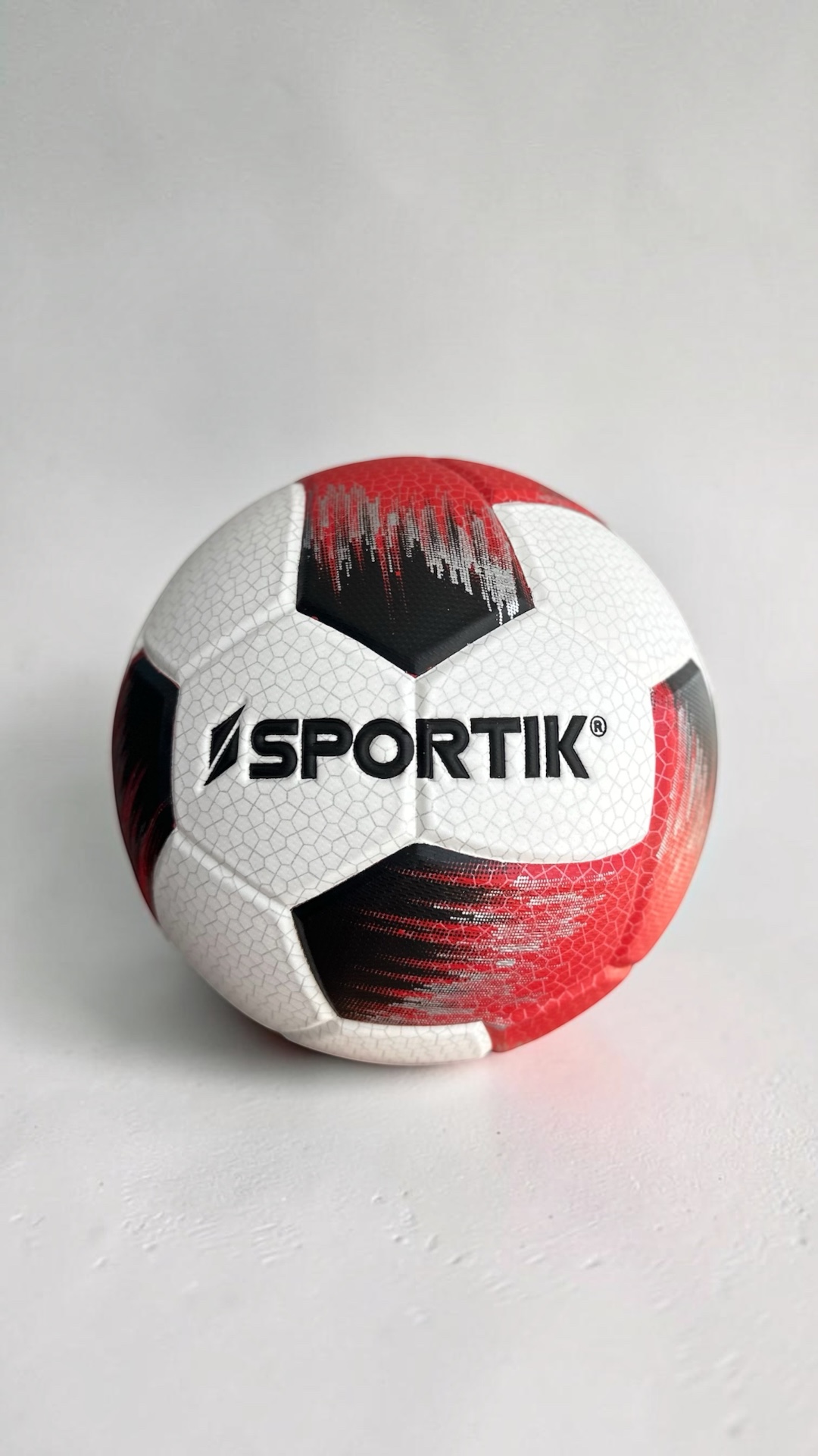 Balón de Fútbol Competencia No.4 Rojo Negro